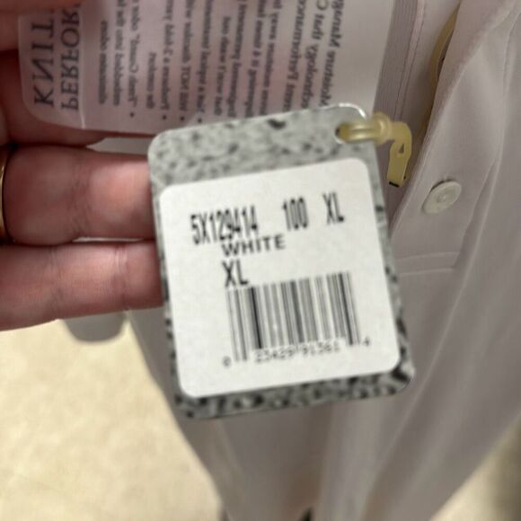 Bobby Jones white x-h20 performance knitwear polo xl - Picture 6 of 8